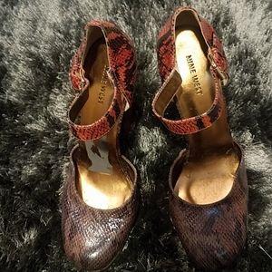 Womens pair of Nine West Heels